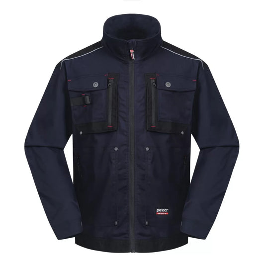 DS215M, WORKWEAR JACKET PESSO STRETCH 215, NAVY