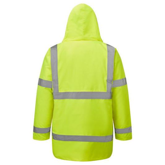 3542 Supertouch Hi Vis Yellow Standard Parka