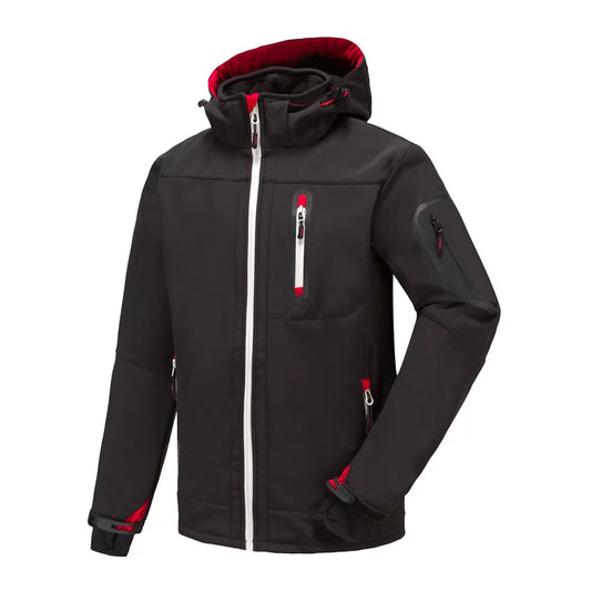 ACROPOLIS, VESTE SOFTSHELL PESSO, NOIR