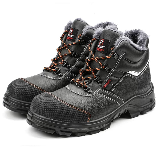 BS159, CHAUSSURES DE SÉCURITÉ EN CUIR NATUREL PESSO S3