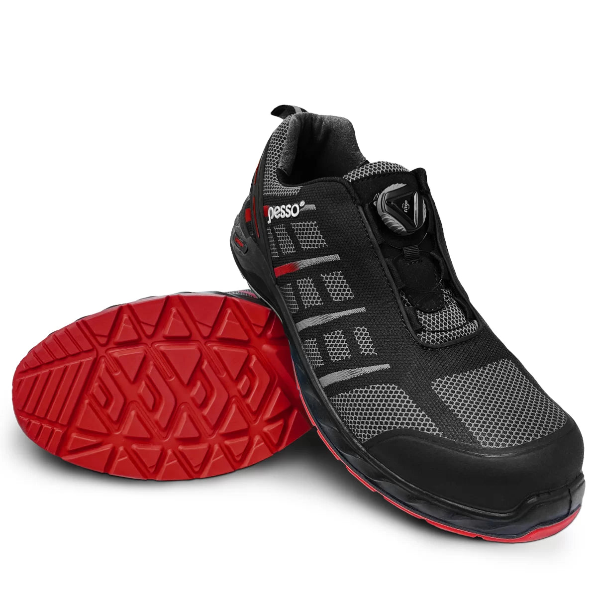 BRISTOL_FIT, CHAUSSURES DE SÉCURITÉ SANS COUTURE TEXTILE PESSO BRISTOL S1P