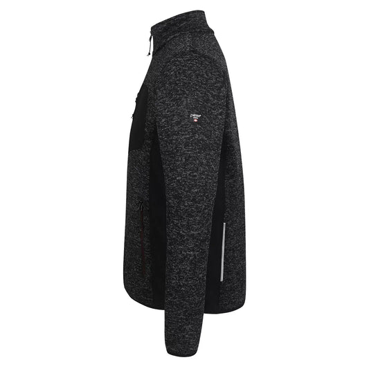 FLORENCE_P, WARM ZIP THROUGH FLEECE JACKET PESSO FLORENCE, GREY
