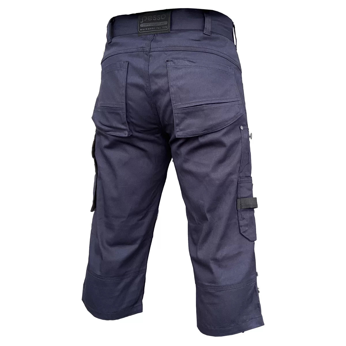 KB215M, PANTALON DE TRAVAIL PIRATE PESSO STRETCH, BLEU MARINE