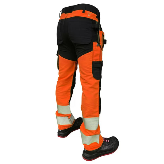 KD135OR, PANTALON DE TRAVAIL PESSO URANUS FLEXPRO KD135OR, ORANGE