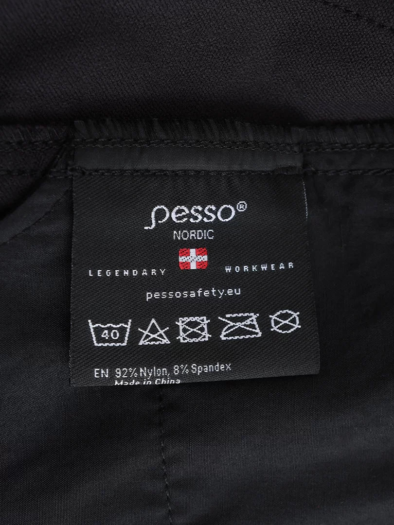 KS145B, SHORT DE TRAVAIL PESSO MERCURY STRETCH 145B, NOIR