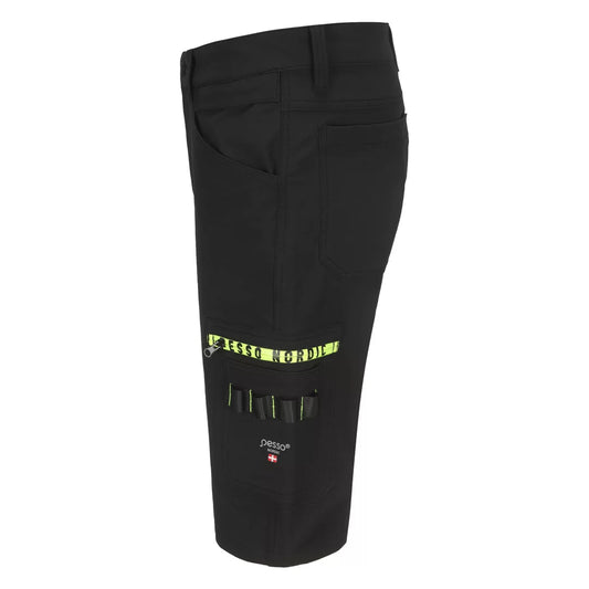 KS145B, SHORT DE TRAVAIL PESSO MERCURY STRETCH 145B, NOIR