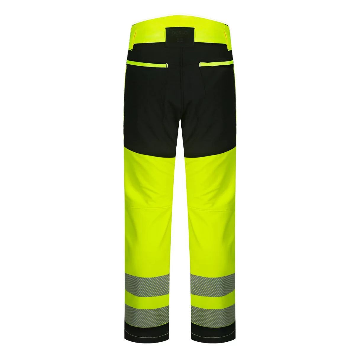 NEBRASKA_G, PANTALON SOFTSHELL PESSO NEBRASKA_G JAUNE HAUTE VISIBILITÉ