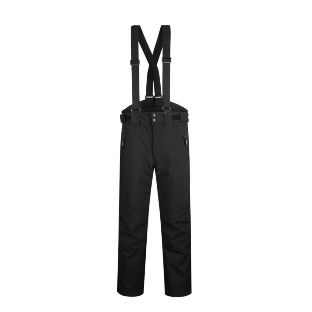 BARNABI, PANTALON D'HIVER SOFTSHELL PESSO, NOIR