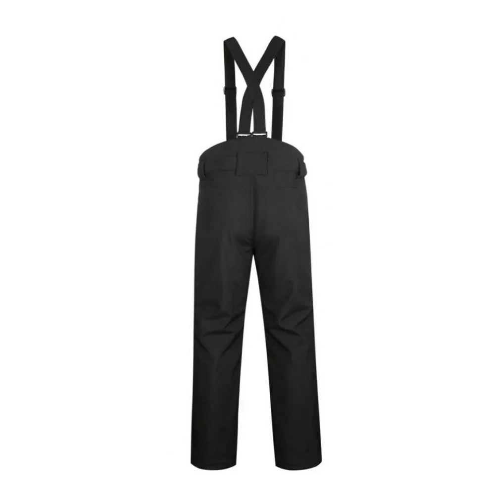 BARNABI, PANTALON D'HIVER SOFTSHELL PESSO, NOIR