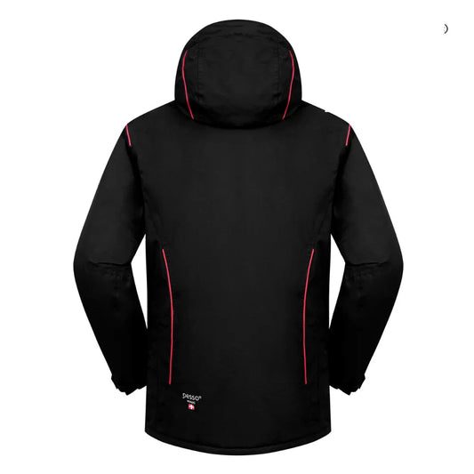 HELSINKI_J, WATERPROOF WINTER JACKET PESSO HELSINKI, BLACK