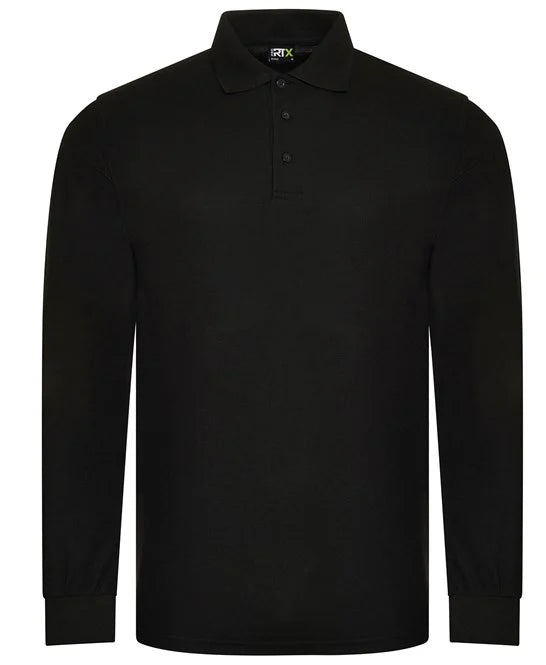 RTX RX102 Pro long sleeve polo (Black)