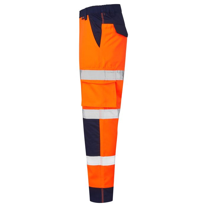 SHV-40R891-D Supertouch Hi-Vis 2 Tone Orange Combat Trousers