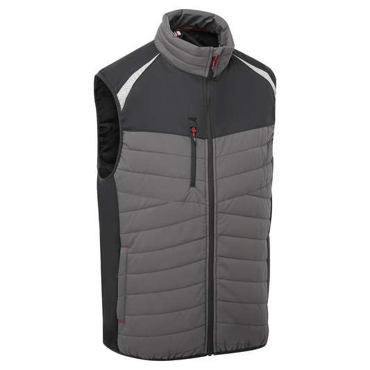 SWW-1016 Supertouch Insulated Bodywarmer (GREY/NAVY)