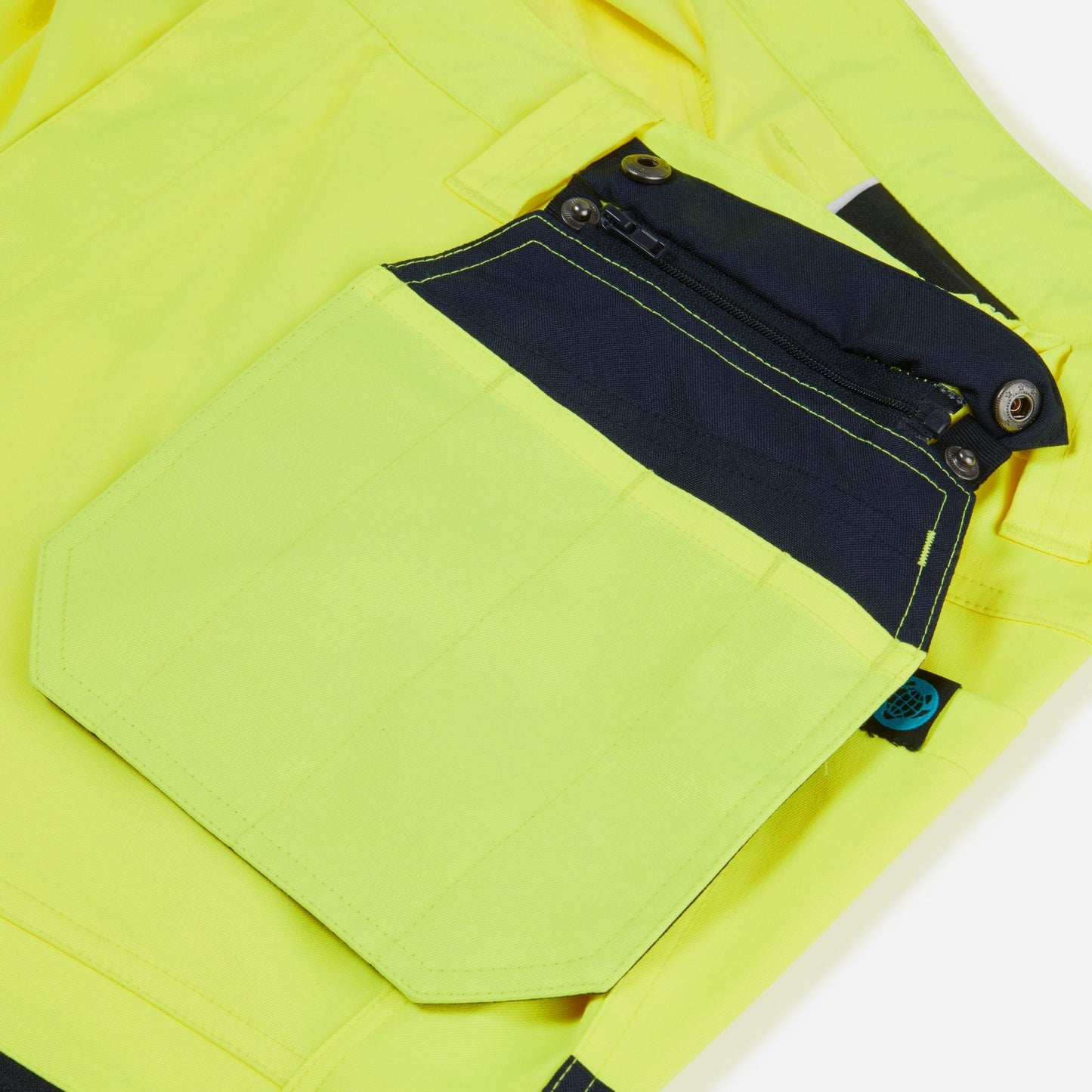 SYH-401RC (YELLOW) Supertouch HV System Eco Two Tone Removable Holster Trousers