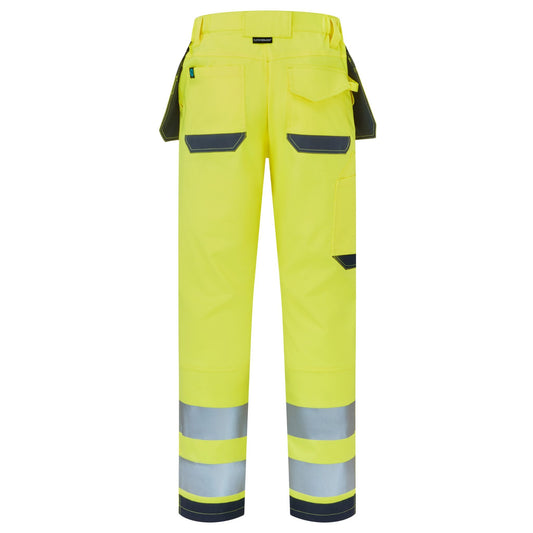 SYH-401RC (YELLOW) Supertouch HV System Eco Two Tone Removable Holster Trousers