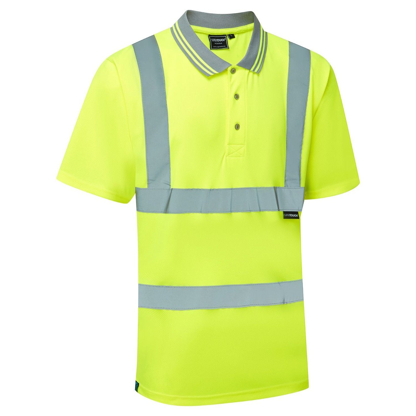 HV Polo Eco S/S T-Shirt Supertouch (Yellow)