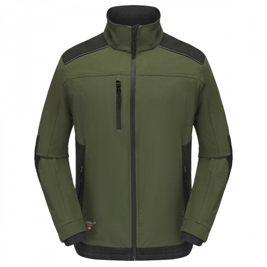 DS185_OG, Workwear Jacket Pesso Nexus Flexpro 185, Olive Green