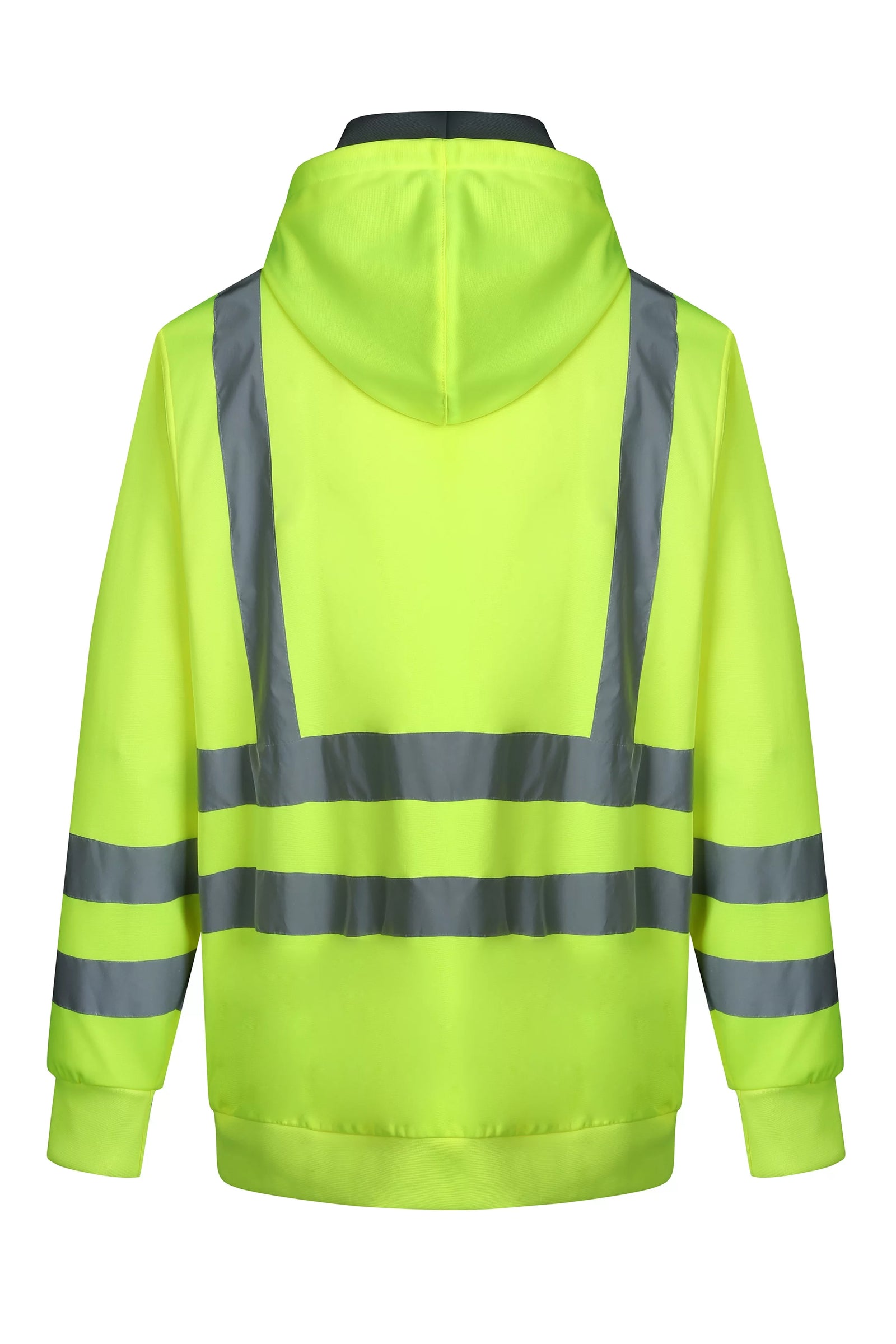 FL03_G, SWEAT À CAPUCHE POLAIRE ZIPPÉ CHAUD PESSO, JAUNE