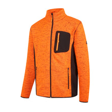 FLORENCE_OR, VESTE POLAIRE CHAUDE À FERMETURE ÉCLAIR PESSO FLORENCE, ORANGE
