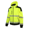 PALERMO_G, VESTE SOFTSHELL HAUTE VISIBILITÉ PESSO PALERMO, JAUNE