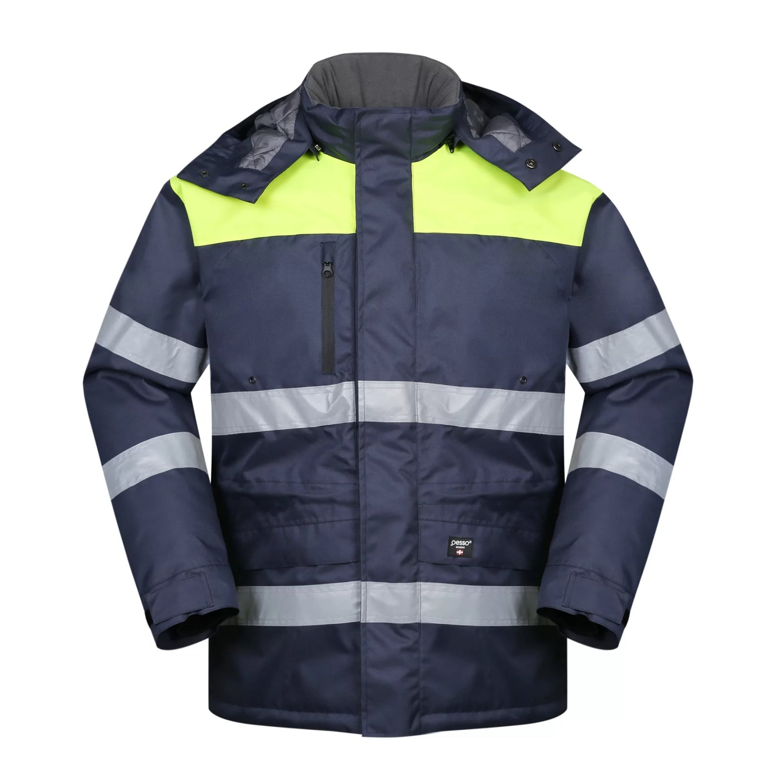 HANA, VESTE D'HIVER IMPERMÉABLE PESSO HANA, MARINE