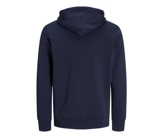 JACK & JONES Hoodie with Zip (Navy)