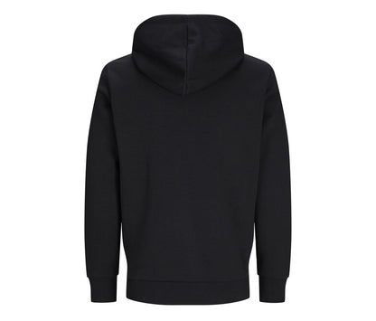 JACK & JONES Hoodie with Zip (Black)
