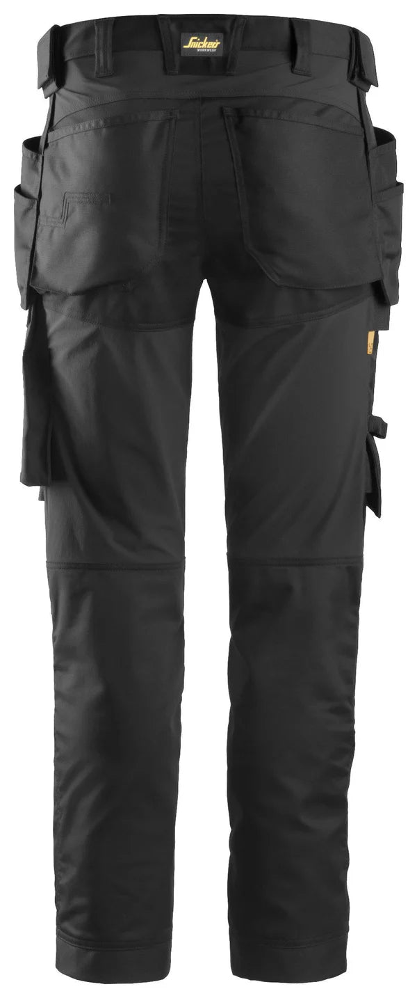SNICKERS 6241 Stretch Trousers Holster Pockets Slim Fit