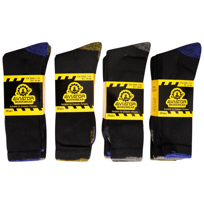 1511, Mens Heavy Duty Work Socks Aviator