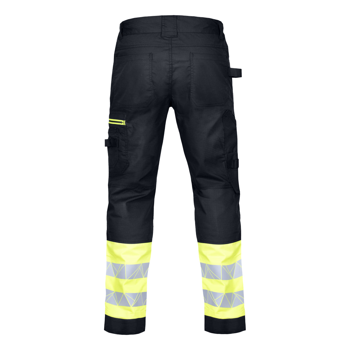 MEGAWORK RIP-STOP STRETCH BLACK WAIST PANTS