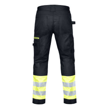 MEGAWORK RIP-STOP STRETCH BLACK WAIST PANTS
