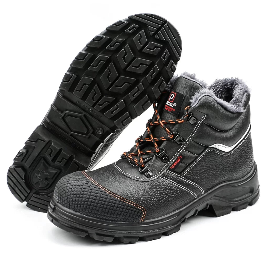 BS159, CHAUSSURES DE SÉCURITÉ EN CUIR NATUREL PESSO S3