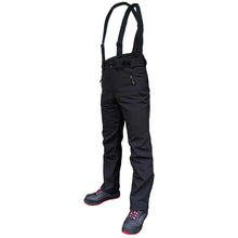 BARNABI, PANTALON D'HIVER SOFTSHELL PESSO, NOIR