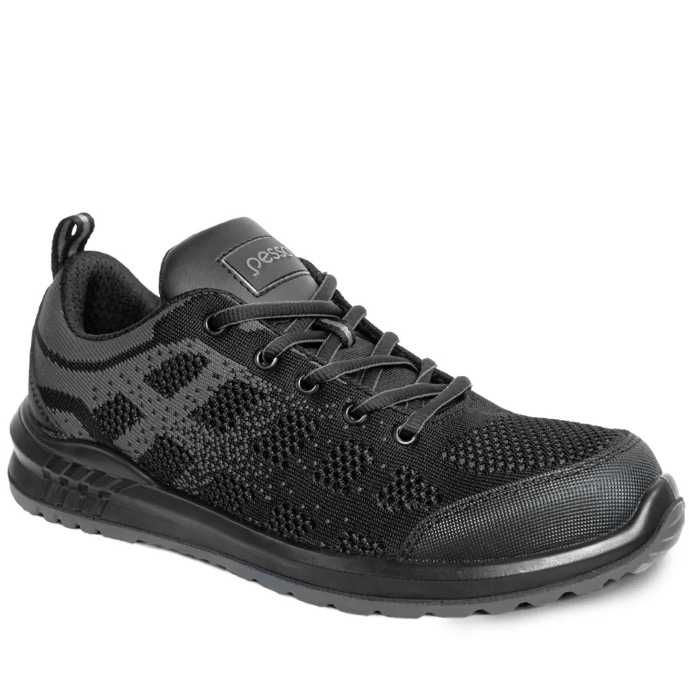 BRIGHTONP, CHAUSSURES DE SÉCURITÉ SANS COUTURE TEXTILE PESSO S1P, GRIS