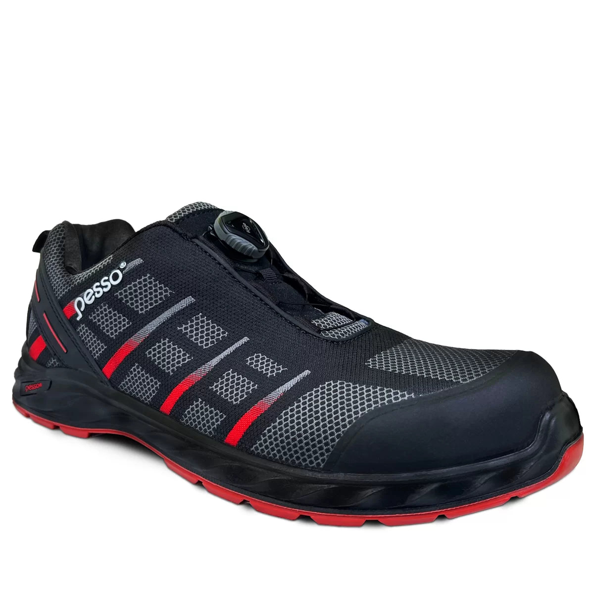 BRISTOL_FIT, CHAUSSURES DE SÉCURITÉ SANS COUTURE TEXTILE PESSO BRISTOL S1P