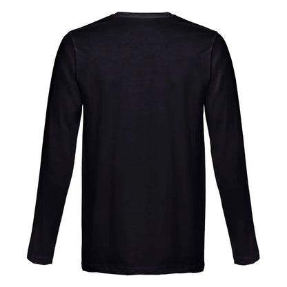 Men's Long-Sleeve T-Shirts, 150 g/m² THC Bucharest, black