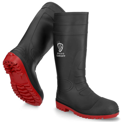 CARDIFF PVC WELLINGTON BOOTS