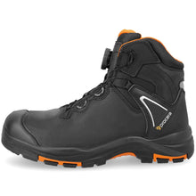 CENTAUR BLACK SPIN SAFETY ANKLE SHOES S3L