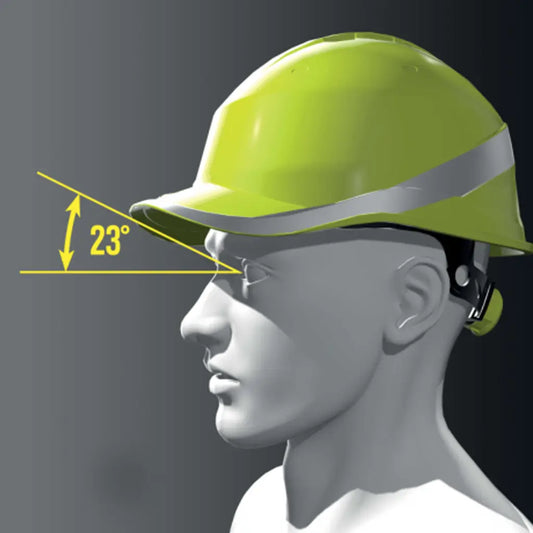 SAL108CCB, CASQUE À COQUE EN POLYPROPYLÈNE HAUTE DENSITÉ PESSO, BLANC