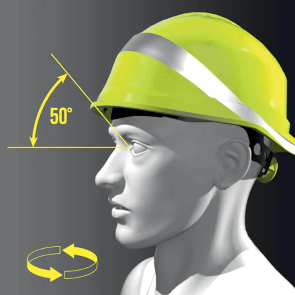 DIAM5BCFL, Safety helmet Delta Plus DIAMOND V, white