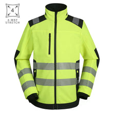 DS125G, VESTE DE TRAVAIL PESSO TITAN 125 EXTENSIBLE DANS LES 4 SENS, JAUNE