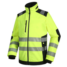 DS125G, VESTE DE TRAVAIL PESSO TITAN 125 EXTENSIBLE DANS LES 4 SENS, JAUNE