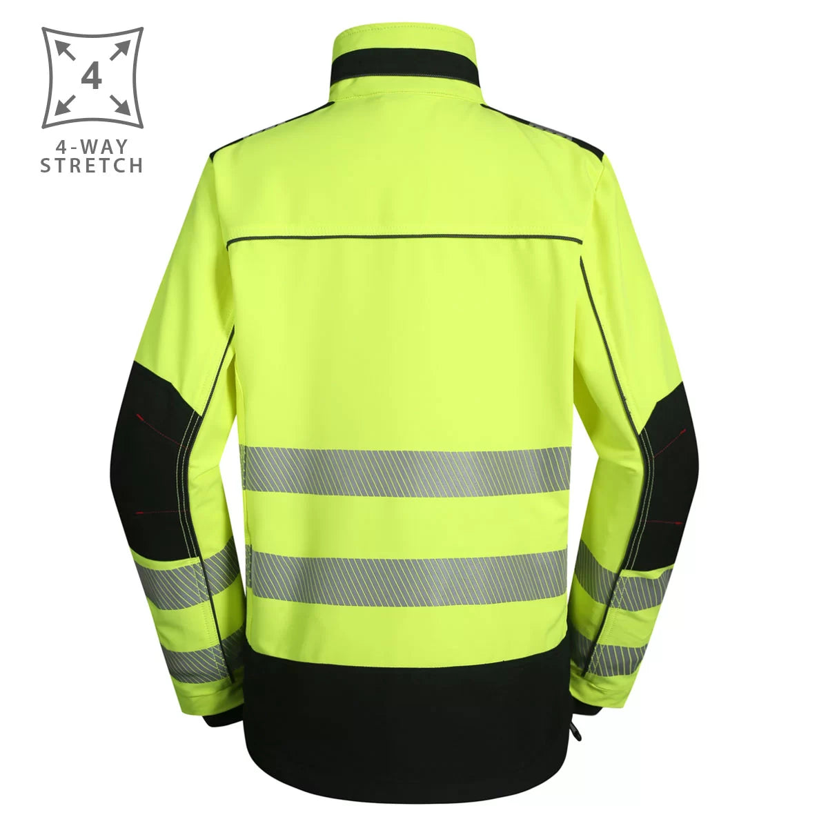 DS125G, VESTE DE TRAVAIL PESSO TITAN 125 EXTENSIBLE DANS LES 4 SENS, JAUNE