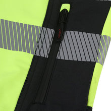 DS125G, VESTE DE TRAVAIL PESSO TITAN 125 EXTENSIBLE DANS LES 4 SENS, JAUNE