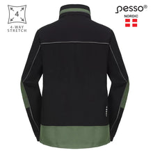 DS125Z, VESTE DE TRAVAIL PESSO TITAN 125, VERT OLIVE EXTENSIBLE DANS LES 4 SENS