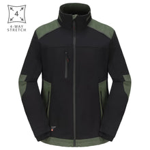 DS125Z, VESTE DE TRAVAIL PESSO TITAN 125, VERT OLIVE EXTENSIBLE DANS LES 4 SENS