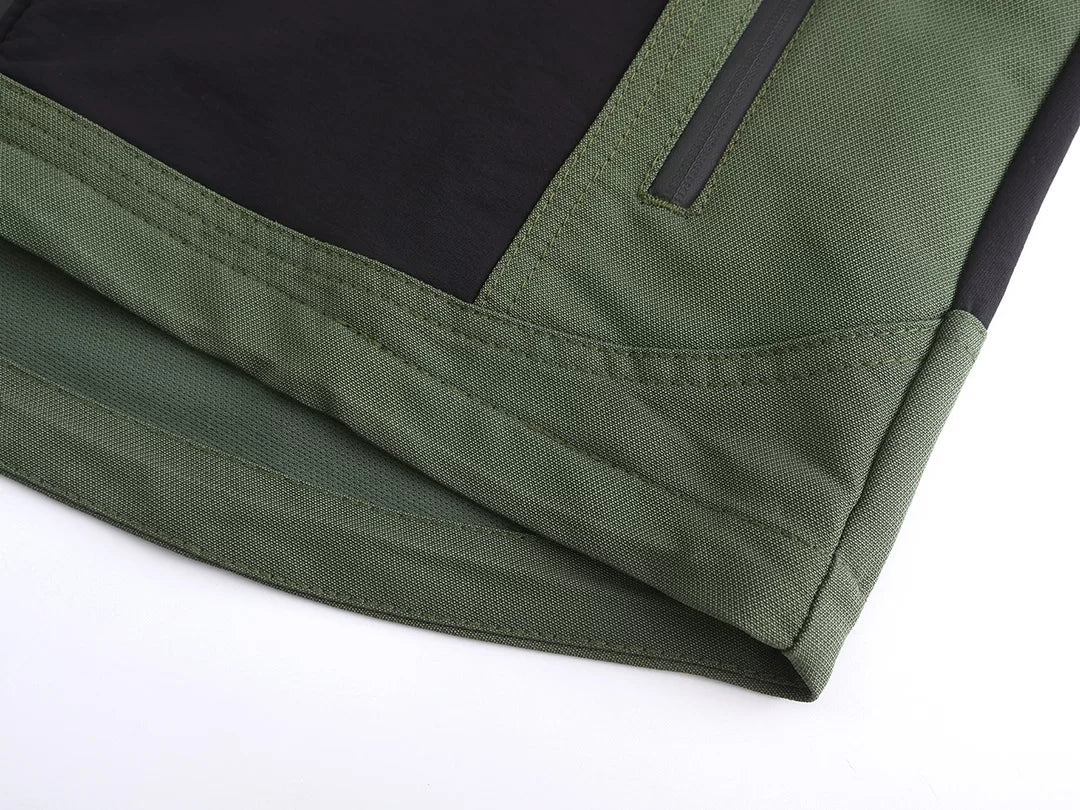 DS125Z, VESTE DE TRAVAIL PESSO TITAN 125, VERT OLIVE EXTENSIBLE DANS LES 4 SENS