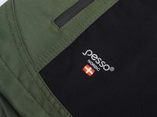 DS125Z, VESTE DE TRAVAIL PESSO TITAN 125, VERT OLIVE EXTENSIBLE DANS LES 4 SENS