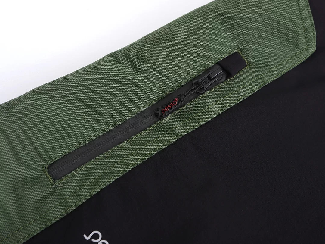 DS125Z, VESTE DE TRAVAIL PESSO TITAN 125, VERT OLIVE EXTENSIBLE DANS LES 4 SENS