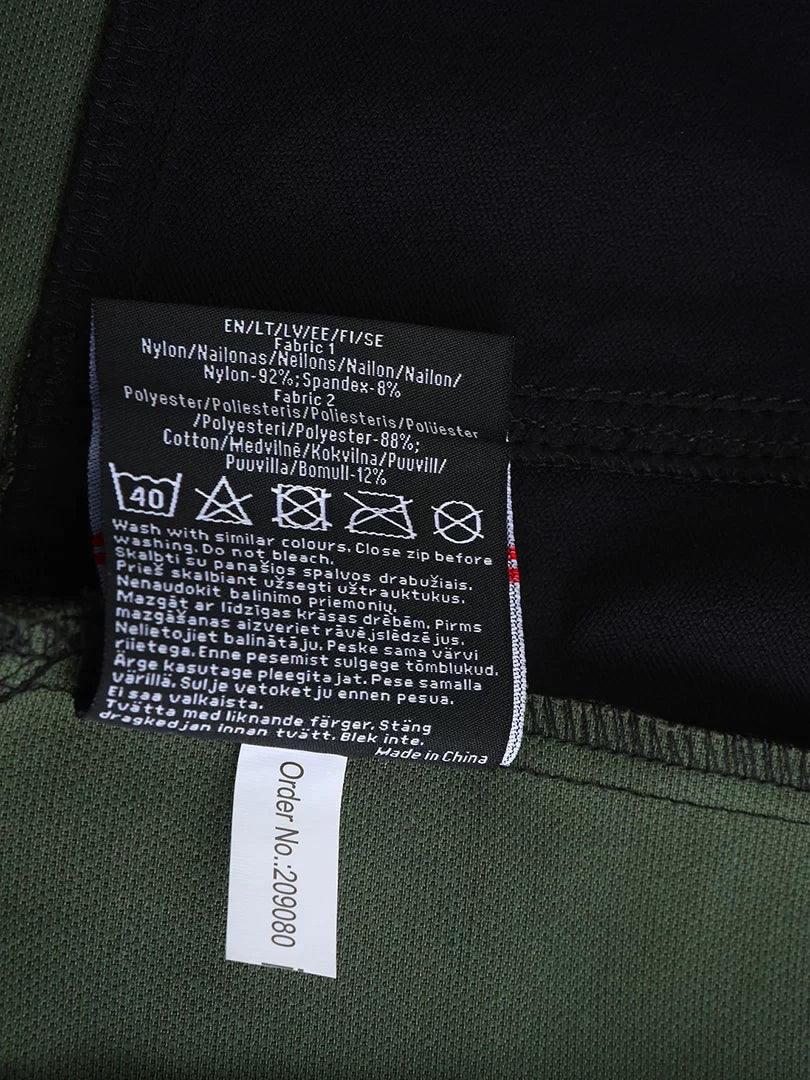 DS125Z, WORKWEAR JACKET PESSO TITAN 125, OLIVE GREEN 4-WAY STRETCH